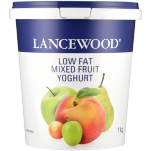 Lancewood Low Fat Mixed Fruit Yoghurt 1kg