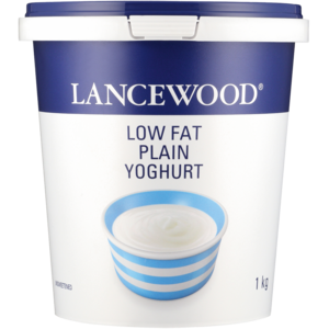 Lancewood Low Fat Plain Yoghurt 1kg