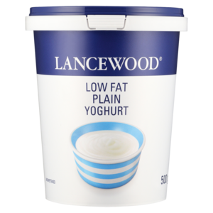 Lancewood Low Fat Plain Yoghurt 500g
