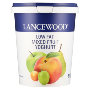 Lancewood Mixed Fruit Low Fat Yoghurt 500g