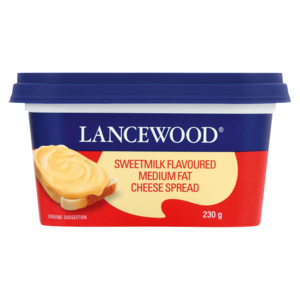 Lancewood Sweetmilk Flavoured Medium Fat Cheese Spread 230g