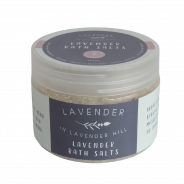 Lavender in Lavender Hill Lavender Magnesium Bath Salts 250ml