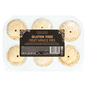 Limited Edition Gluten Free Mince Pies 6 Pack