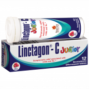 Linctagon Effervescent Junior Tablets Orange 12