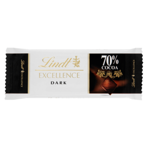 Lindt Excellence 70% Dark Chocolate Bar 35g
