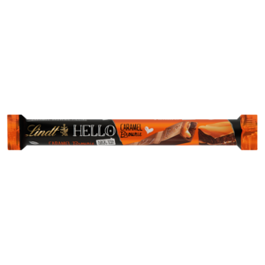 Lindt Hello Milk Chocolate Bar Caramel Brownie Chocolate Stick 39g