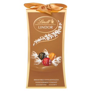 Lindt Lindor Christmas Assorted Chocolate Box 75g