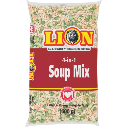 Lion 4 In 1 Soup Mix 500g