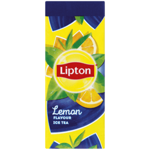 Lipton Lemon Flavoured Ice Tea Box 200ml - myhoodmarket