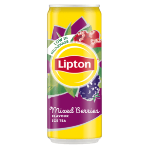 Lipton Mixed Berries Flavoured Ice Tea Can 330ml - myhoodmarket