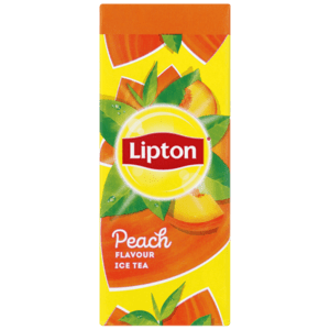 Lipton Peach Flavoured Ice Tea Box 200ml - myhoodmarket