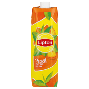Lipton Peach Flavoured Ice Tea Carton 1L - myhoodmarket