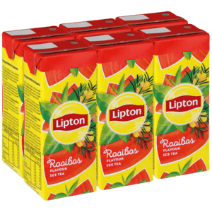 Lipton Rooibos Flavoured Ice Tea Boxes 6 x 200ml - myhoodmarket
