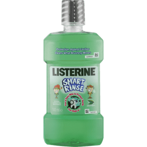 Listerine Smart Rinse Mild Mint Mouthwash 500ml - myhoodmarket