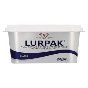 Lurpak Full Fat Modified Butter Spread With Rapeseed Oil 500g