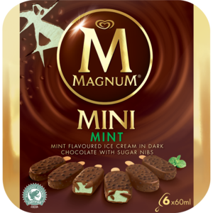 Magnum Mini Mint Ice Cream 6 Pack