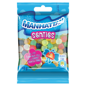 Manhattan Senties Mini Sweets 50g