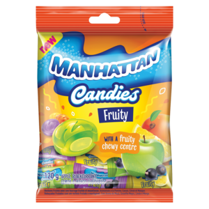 Manhattan Fruity Candies 120g