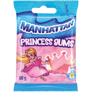 Manhattan Princess Gums Sweets 50g