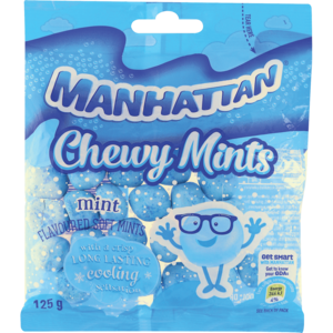 Manhattan Regular Chewy Mints 125g