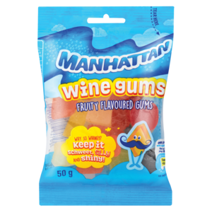 Manhattan Wine Gums Sweets 50g