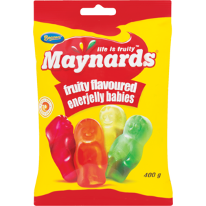 Maynards Fruity Flavoured Enerjelly Babies 400g