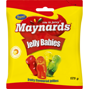 Maynards Fruity Flavoured Jelly Babies 125g
