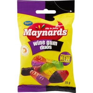 Maynards Wine Gum Duos 75g