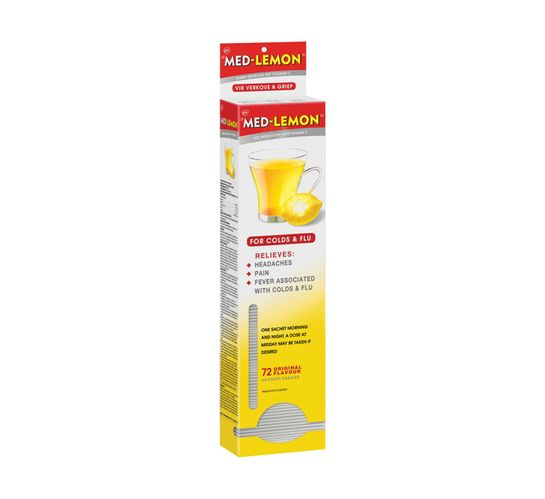 Med-lemon Dispenser 72 pack