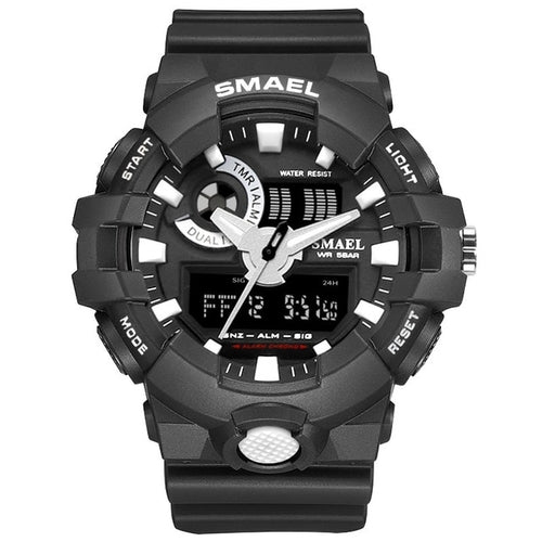 Men Watches Red Style Sport Watch Smael Brand
