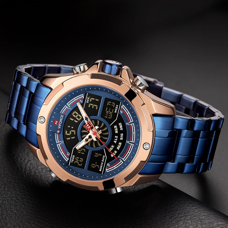 Men’s Watches NAVIFORCE Luxury Brand Men Sports