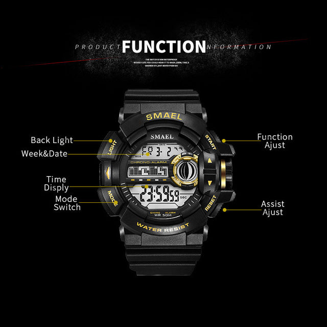 Military Watches Sport Watches for Men Male