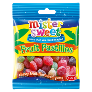 Mister Sweet Fruit Pastilles 100g