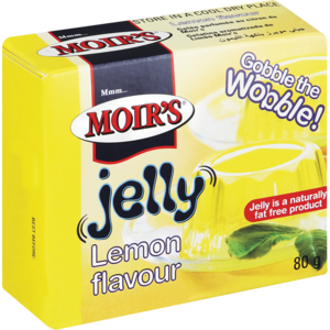 Moir's Lemon Flavoured Jelly 80g
