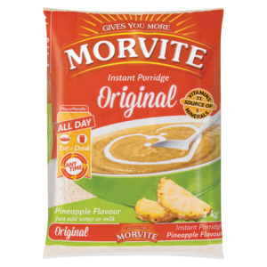 Morvite Original Pineapple Flavoured Instant Porridge 1kg