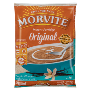Morvite Vanilla Flavour Original Instant Porridge 1kg