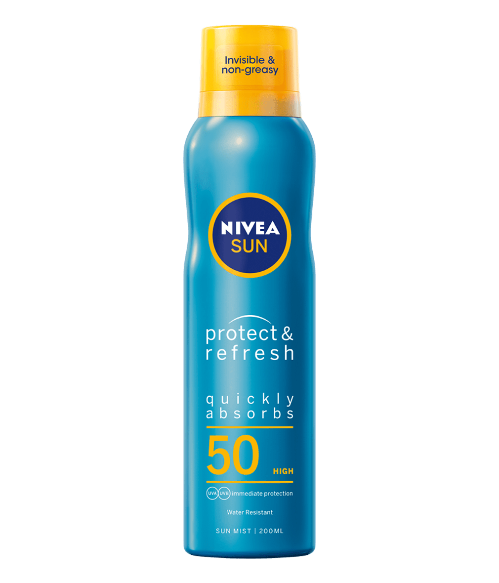 Nivea Sun Protect & Refresh Cooling Sun Mist Spf50 Sunscreen 200ml - myhoodmarket
