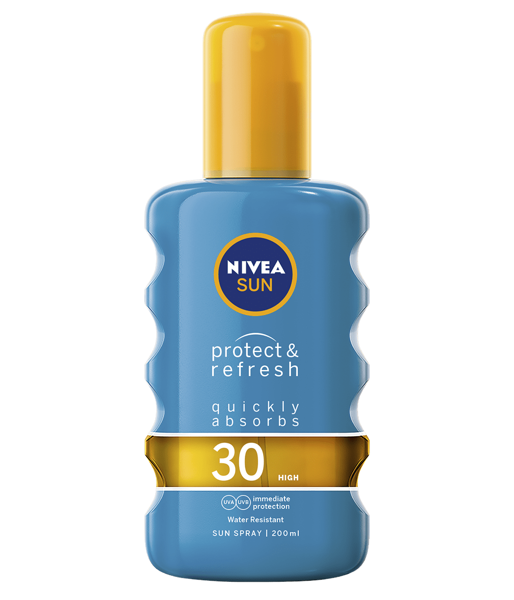 Nivea Sun Protect & Refresh Invisible Cooling Spray Spf30 Sunscreen 200ml - myhoodmarket
