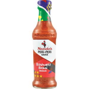 Nando's Bushveld Braai Medium Peri-Peri Sauce 250ml - myhoodmarket