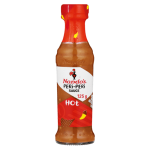 Nando's Hot Peri-Peri Sauce 125ml - myhoodmarket