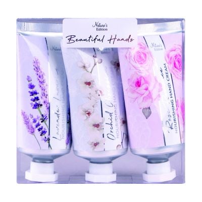 Natures Edition Handcare Trio Tubes In Acetate Lavender