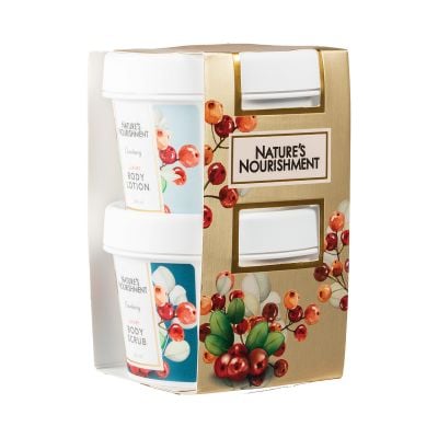 Natures Nourishment Gift Set 100ml Ceanberry 2pcs