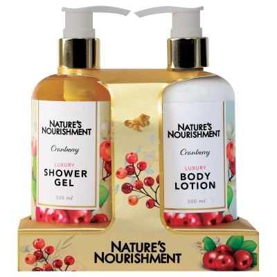 Natures Nourishment Gift Set Cranberry 2pcs