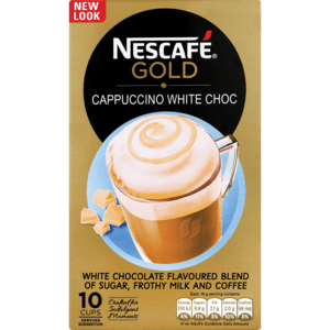 Nescafé Gold Instant Cappuccino White Chocolate 180g - Hoodmarket