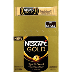 Nescafé Gold Instant Coffee Sticks 20 x 1.8g - Hoodmarket