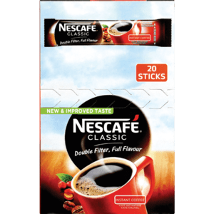 Nescafé Classic Instant Coffee Sticks 20 x 1.8g - Hoodmarket