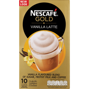 Nescafé Gold Instant Vanilla Latte 10 x 18.5g - Hoodmarket