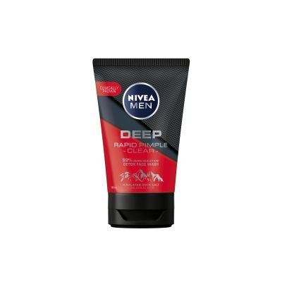 Nivea Men Face Wash Deep Rapid Pimple Clear 100ml