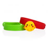 Nuby Insect Repellent Wristband With Charm 2 Pack