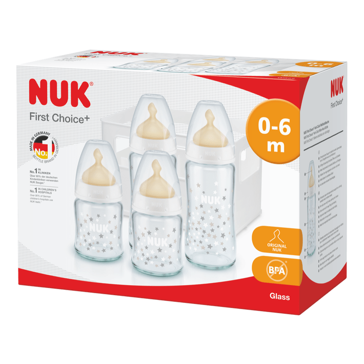 Nuk First Choice Starter Pack 0-6 months - Baby Rose - myhoodmarket